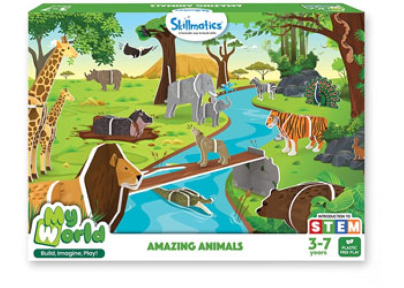 Skillmatics - My World Amazing Animals