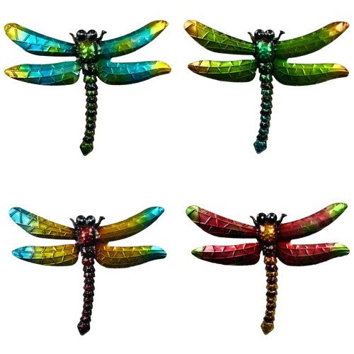 Metal Dragonfly SET OF 4 SET