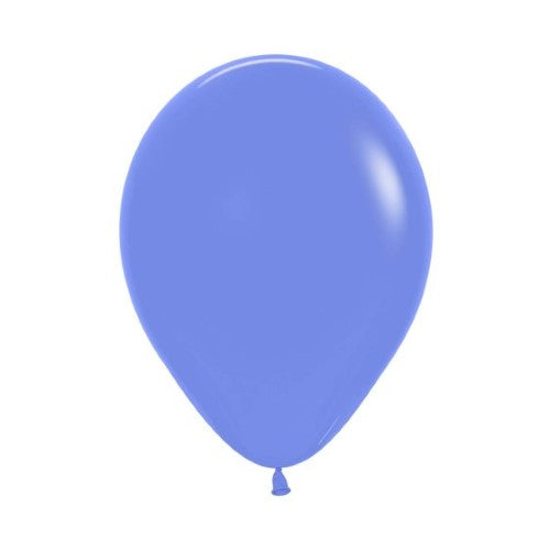 Sempertex 12cm Fashion Periwinkle Blue Latex Balloons 042, 100PK - Pack of 100