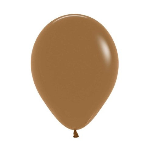 Sempertex 30cm Fashion Mocha Latex Balloons 070, 25PK - Pack of 25