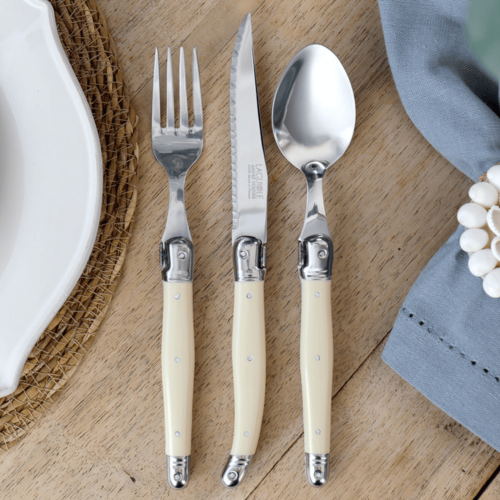 Cutlery Set - ANDRE VERDIER Ivory (18 Piece in Tray)