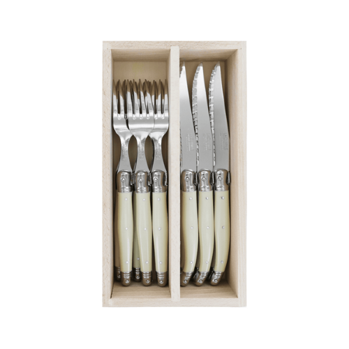 Cutlery Set - ANDRE VERDIER Ivory (12 Piece in Tray)