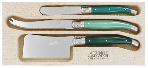 Cheese Knife Set - ANDRE VERDIER Assorted (3 Piece) - Smartfox