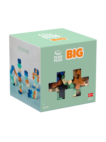 Plus Plus Building Set - BIG Breeze Mix (100pcs)