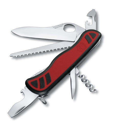 Swiss Army Knife - VICTORINOX SAK Forester W/Grip (Red/Black)