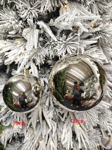 Tree Ornament - Champagne Xmas Bauble 20cm (Champagne Gloss)