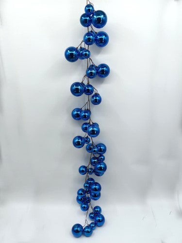 Christmas Baubles Garland - 200cm (Blue)