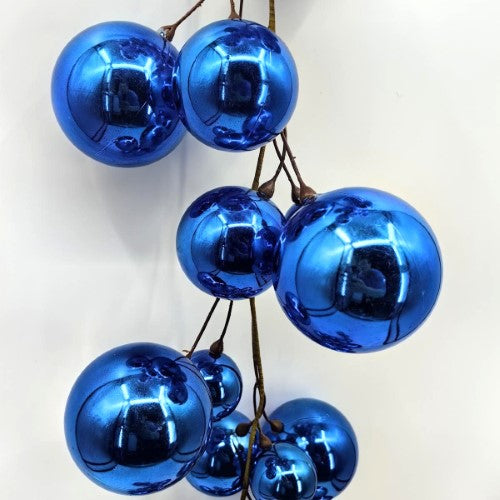 Christmas Baubles Garland - 200cm (Blue)