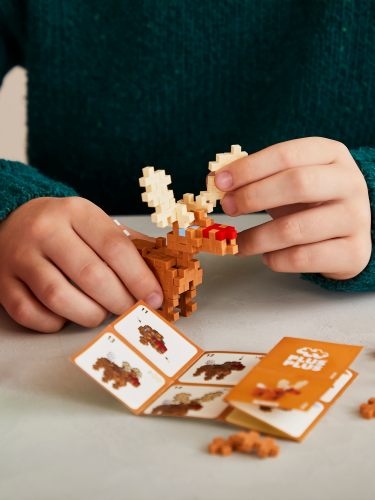 Plus Plus Christmas Advent Calendar - Santa's World