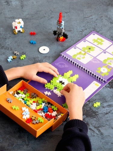 Plus Plus Activity Pad Puzzle by Number - Space