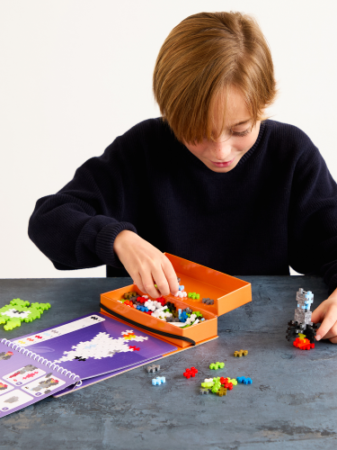 Plus Plus Activity Pad Puzzle by Number - Space