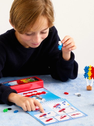 Plus Plus Activity Pad Puzzle by Number - Transportation