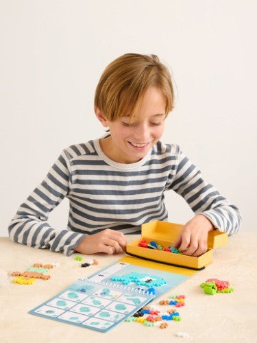 Plus Plus Activity Pad Puzzle by Number - Ocean