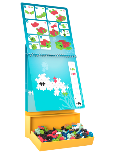 Plus Plus Activity Pad Puzzle by Number - Ocean
