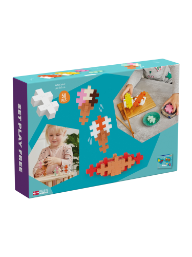 Plus Plus Building Set - BIG Activity (40pc Food)