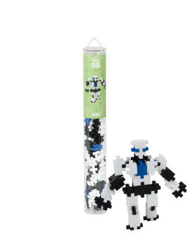 Plus Plus Building Set - Robot (100pc Tube)