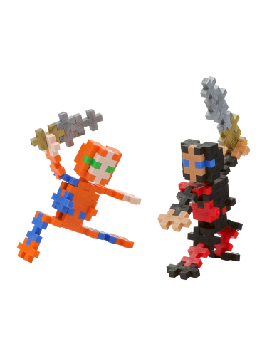 Plus Plus Building Set - Ninja Mix (100pc Tube)