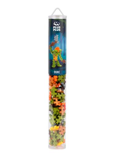 Plus Plus Building Set - Ogre Mix (100pc Tube)