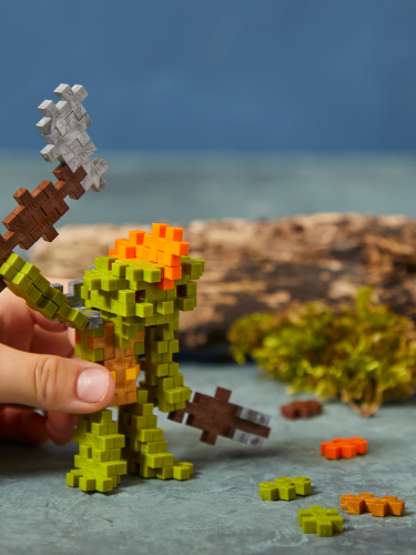 Plus Plus Building Set - Ogre Mix (100pc Tube)