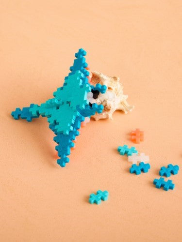 Plus Plus Building Set - Manta Ray (100pc Tube)
