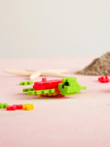 Plus Plus Building Set - Sea Turtle (100pc Tube)