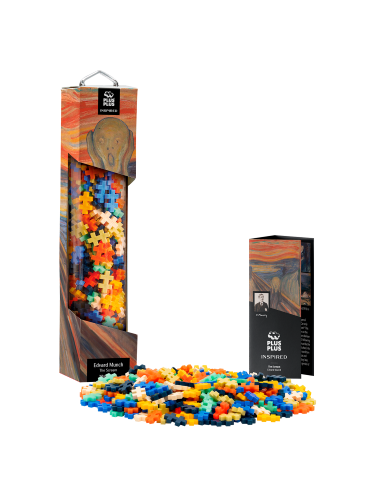 Plus Plus Building Set - nspired Edvard Munch The Scream