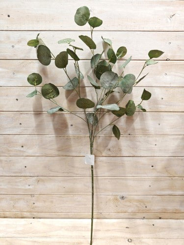 Artificial Round Eucalyptus Leaf Spray X 9 (Large)