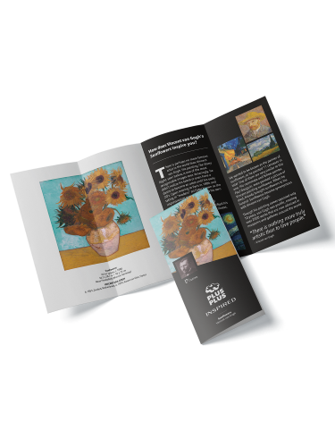 Plus Plus Building Set - Inspired Van Gogh Sunflowers