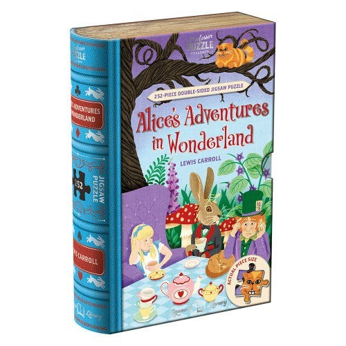 Double Sided Jigsaw Puzzle - Professor Puzzle Alice in Wonderland Puzzle Book