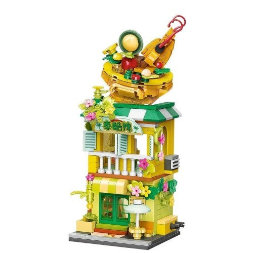 Building Block Set - Keeppley City Corner Southeast Asian Restaurant
