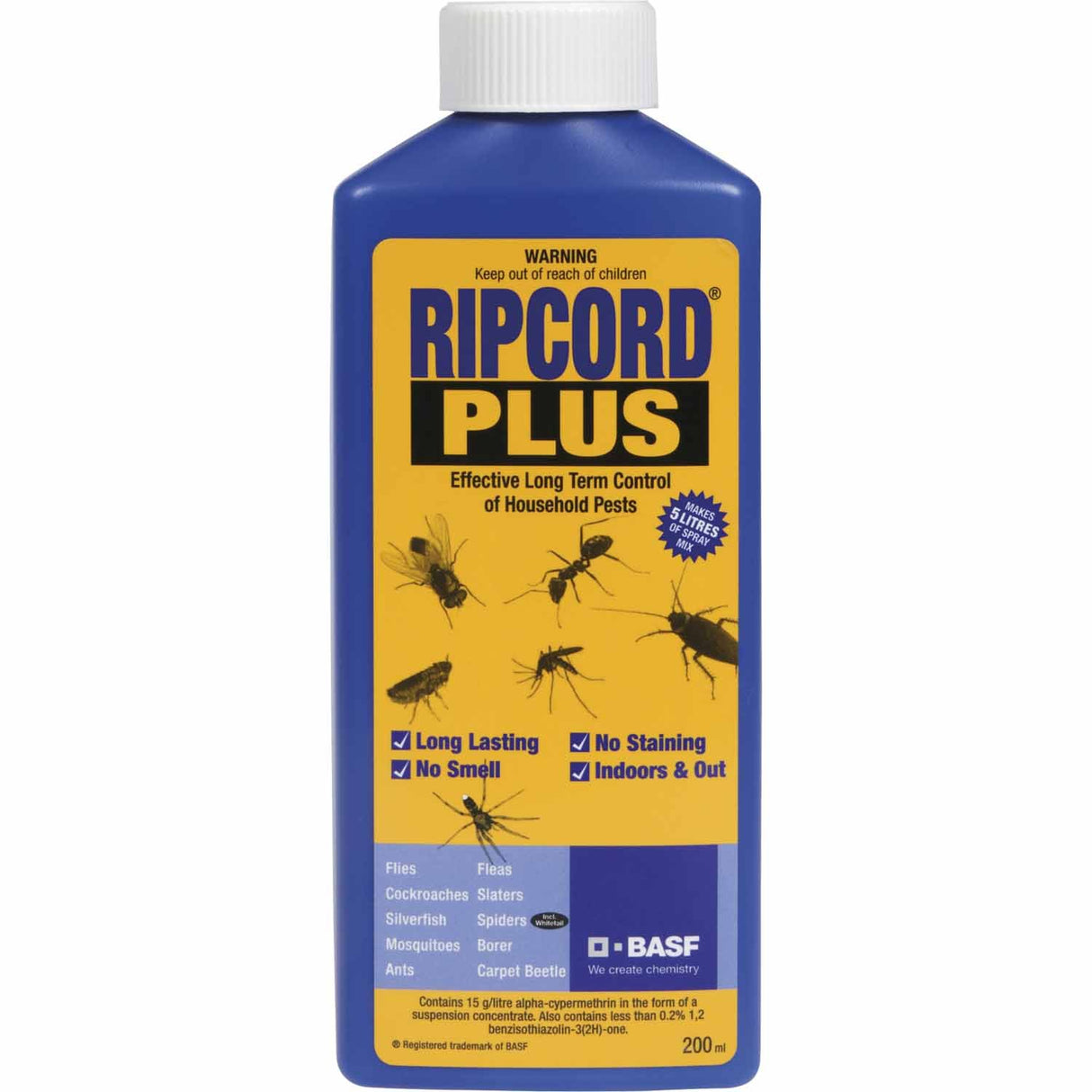 Insect Pest Control - Kiwicare Ripcord Plus Concentrate (200ml)