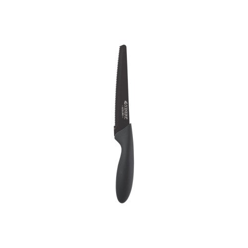 Serrated Utility Knife - Viners Assure 13cm / 5" (Black)
