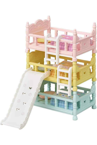 Sylvanian Families Triple Bunk Beds