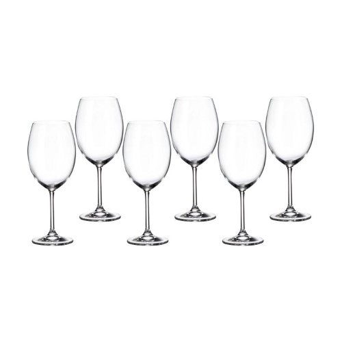 Red Wine Glasses - BOHEMIA Colibri 580ml (Set of 6)