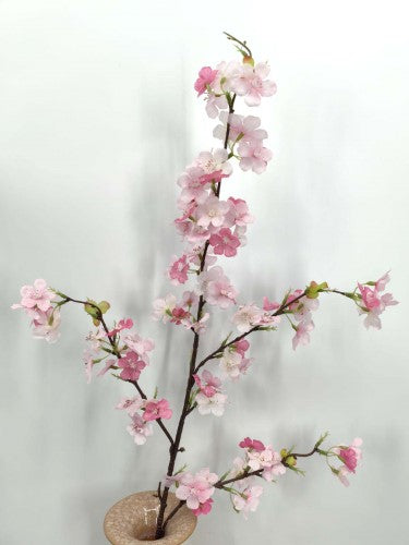 Artificial Realistic Cherry Blossom Spray (Pink)