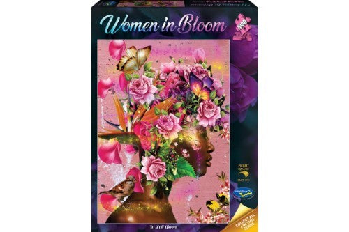 Jigsaw Puzzle - Woman in Bloom In Full Bloom (1000pcs)