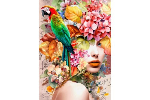 Jigsaw Puzzle - Woman in Bloom Wild Flower (1000pcs)