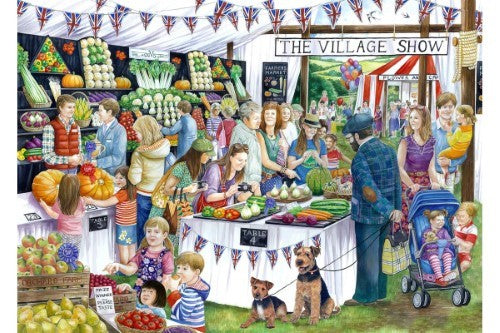 Jigsaw Puzzle - A Day Out The Village Show (1000pcs)