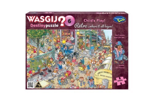 Jigsaw Puzzle - Wasgij Retro Destiny #6 Childs Play (500XL pcs)