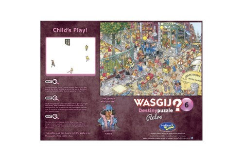 Jigsaw Puzzle - Wasgij Retro Destiny #6 Childs Play (500XL pcs)