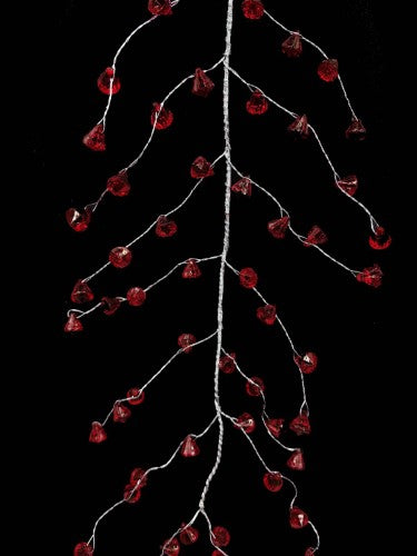 Garland - Diamond Acrylic 100cm (Red)