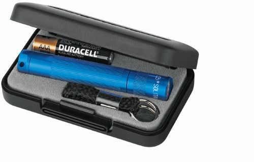 Flashlight - MAGLITE Solitaire 1 Cell AAA Inc Pres Box (Blue)