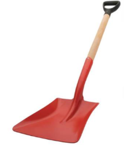Atlas Trade #2 Square Mouth FSC® Timber Short Handle D Grip Shovel