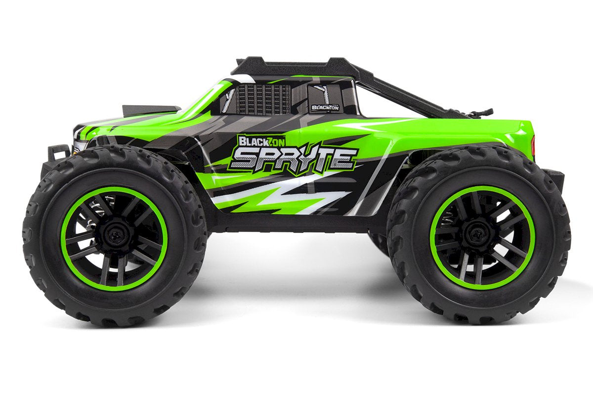 Radio Control - Blackzon 1 / 16 Spryte 4WD MT Green w / battery & charger