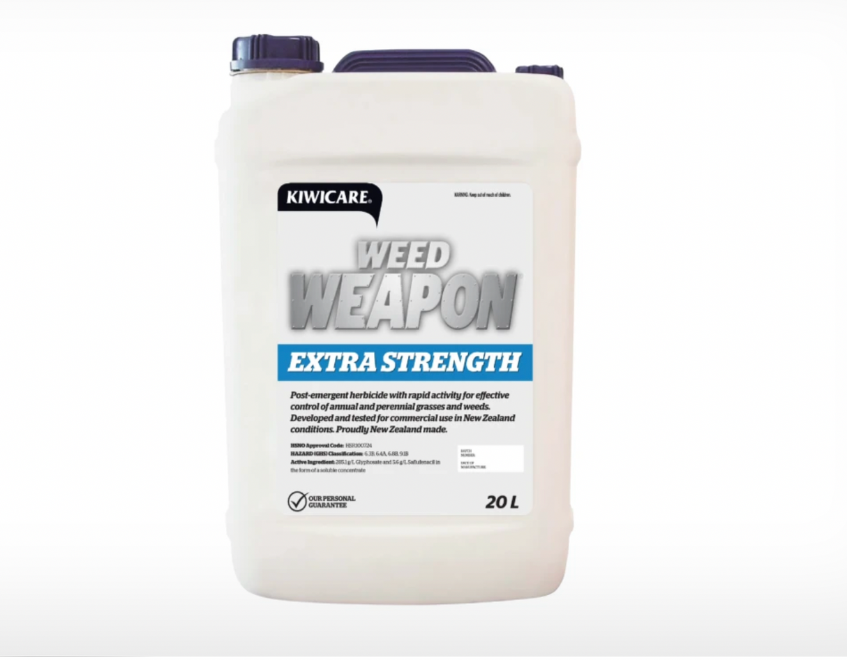Weed Weapon Extra Strength Concentrate - Kiwicare (20L)