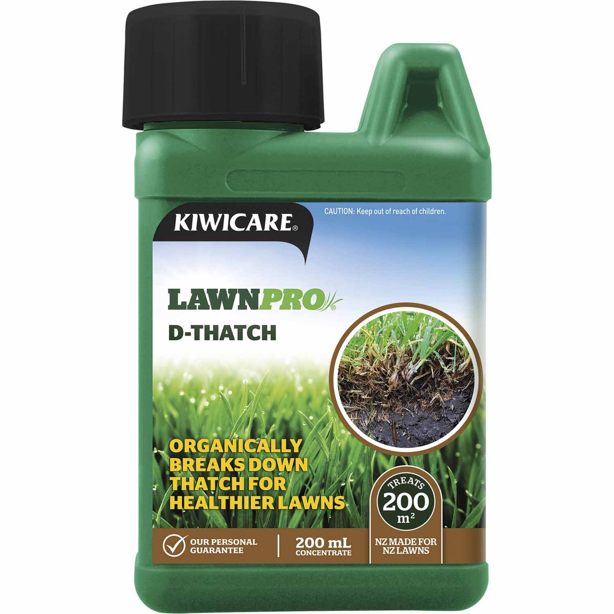 D-Thatch Concentrate - Kiwicare LawnPro (200ml)
