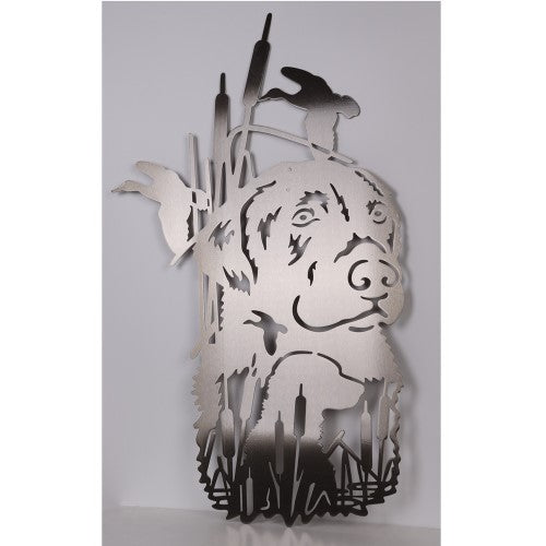 Duck Hunter Companion Polished Wall Art