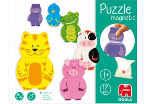 Goula - Magnetic Animals Puzzles