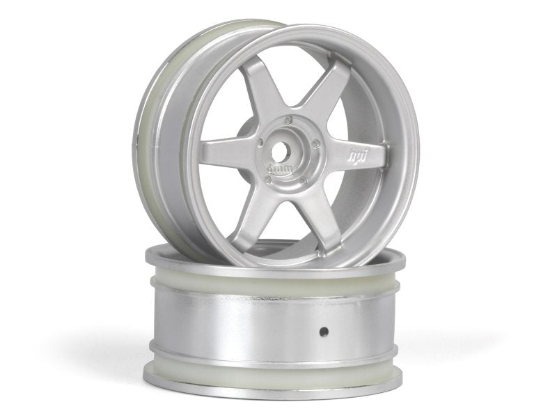 Radio Control - HPI TE37 Wheel 26mm Matte Chrome (6mm Offset)
