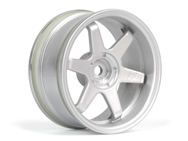 Radio Control - HPI TE37 Wheel 26mm Matte Chrome (6mm Offset)